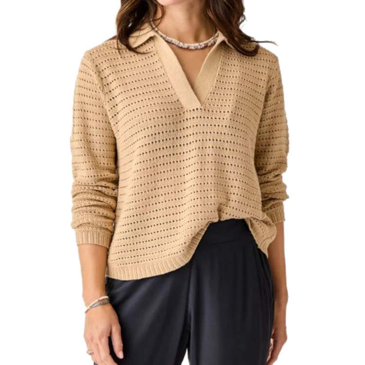 Carve Designs Morgan Polo Sweater - Women's - Image 5